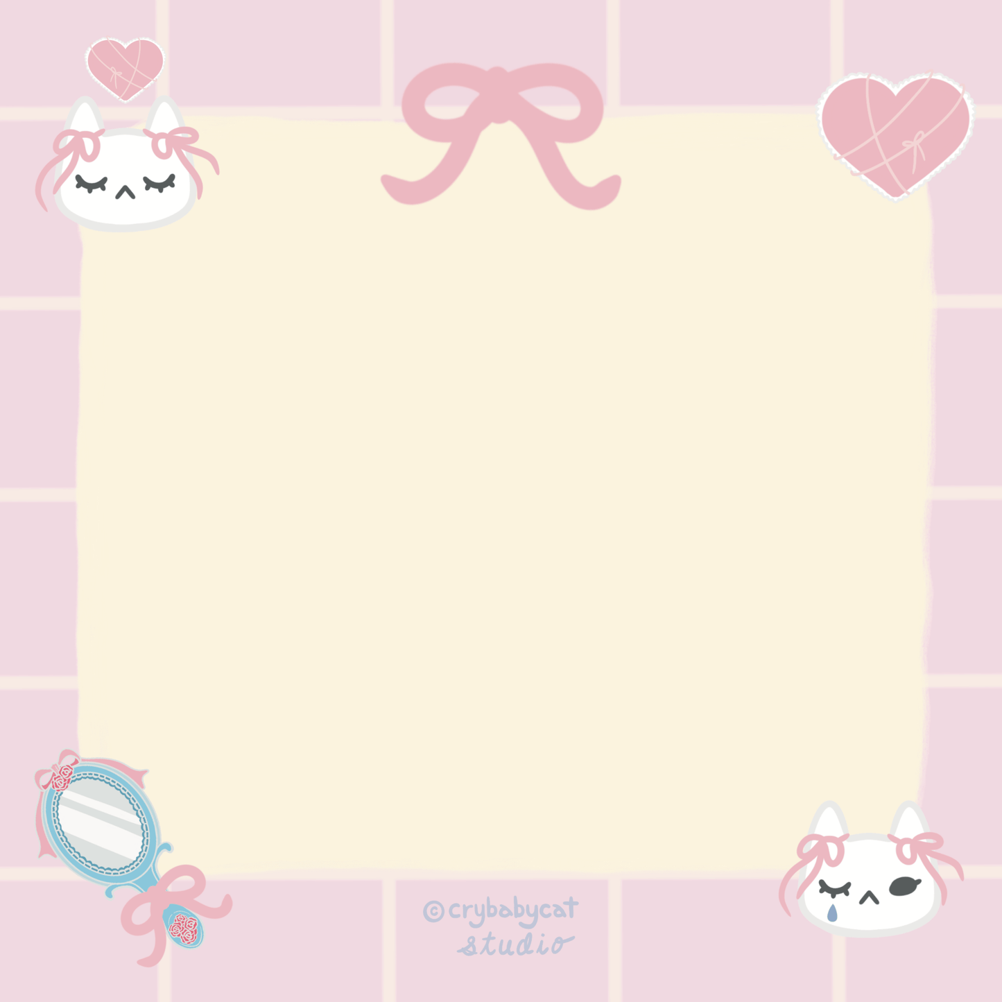 π So Coquette π Sticky Notes! - CrybabyCat Studio