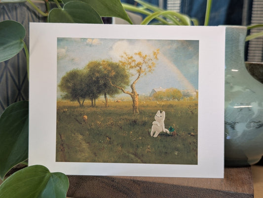 After a Summer Shower (ft. Bebi & Frobert) | 1894 George Inness Print - CrybabyCat Studio
