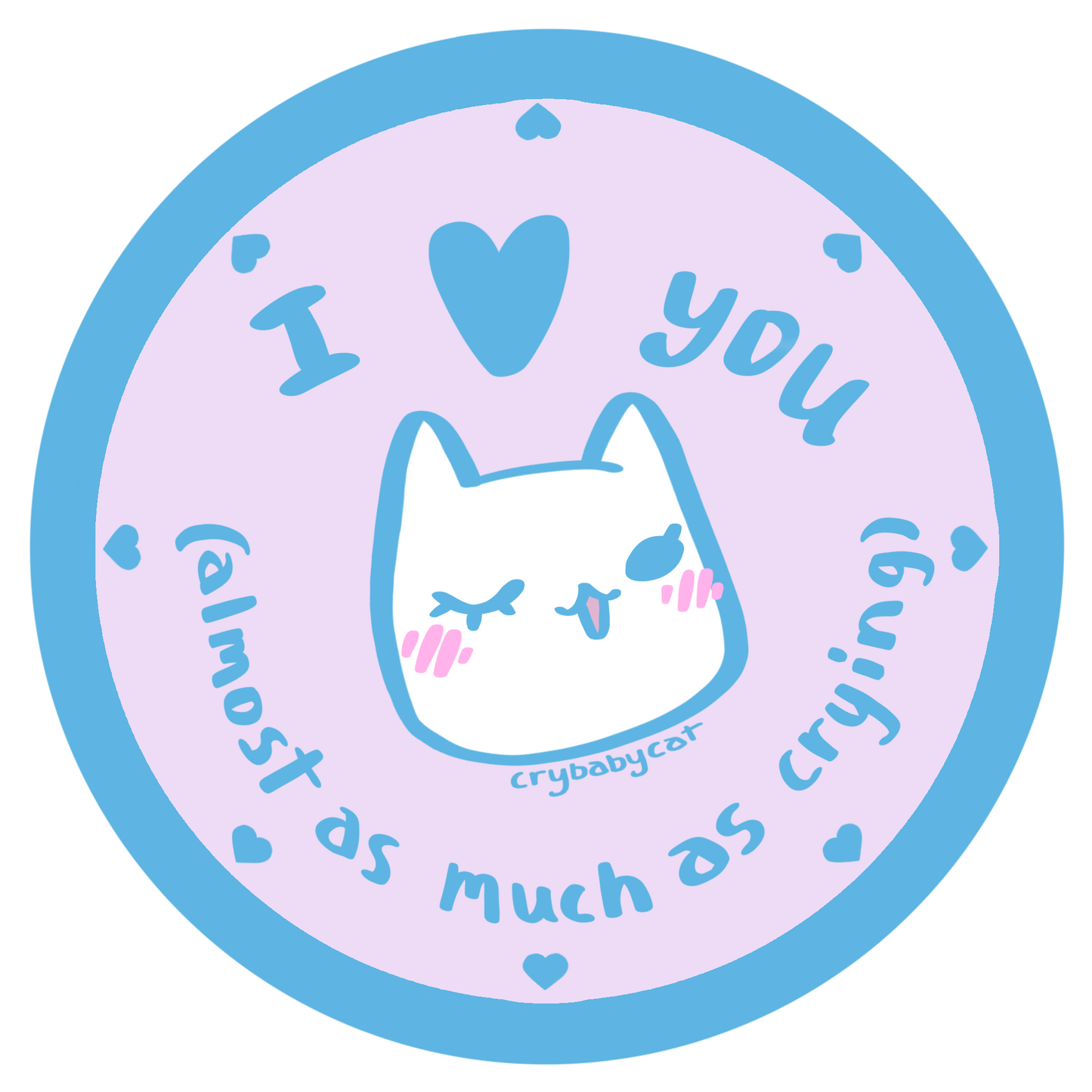 Mini Stamp Mood Sticker! - CrybabyCat Studio