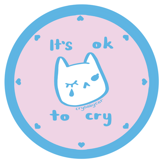 Mini Stamp Mood Sticker! - CrybabyCat Studio