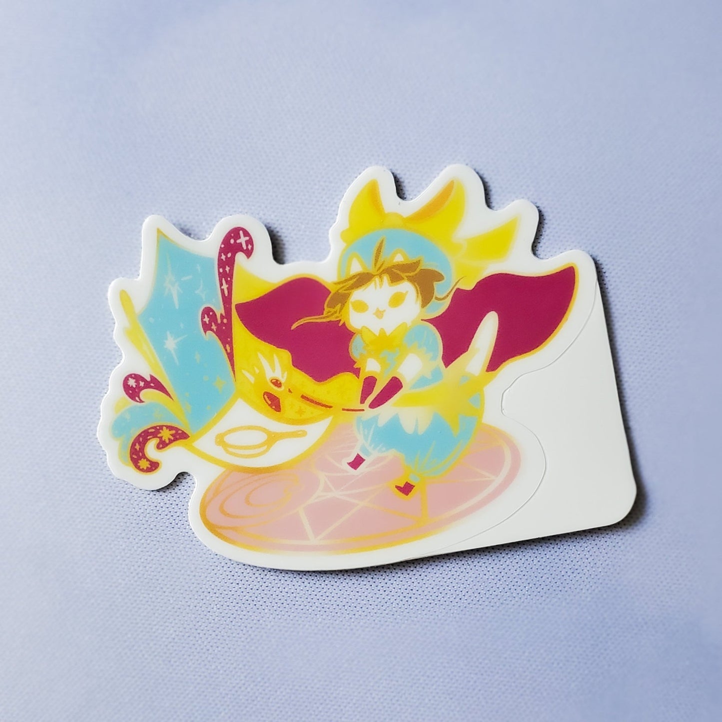 Pride 🏳️‍🌈 - Release!! Cardcaptor Cosplay Vinyl Stickers! (Multiple Colors) - CrybabyCat Studio