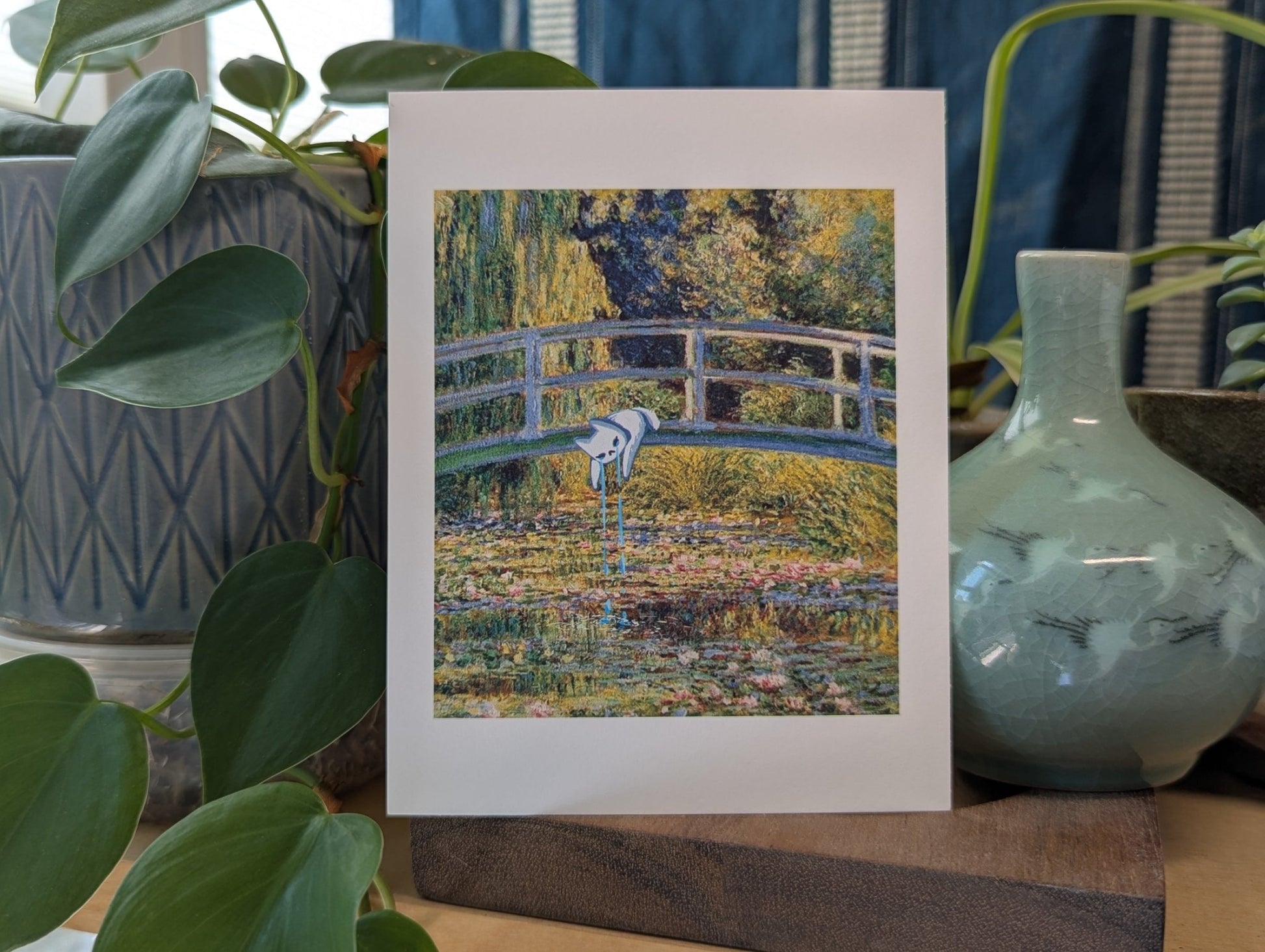 The Water Lily Pond (of Bebi's Tears) | 1899 Claude Monet Print - CrybabyCat Studio