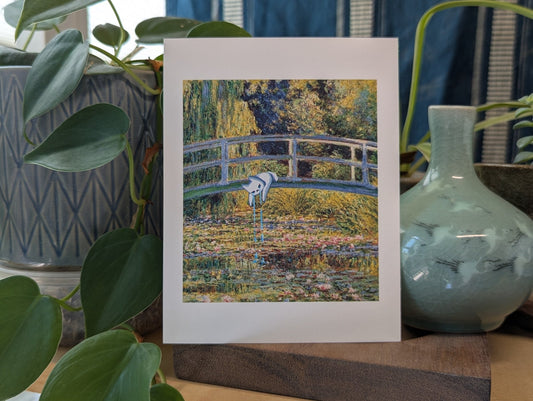 The Water Lily Pond (of Bebi's Tears) | 1899 Claude Monet Print - CrybabyCat Studio